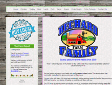 Tablet Screenshot of bechardfarm.com